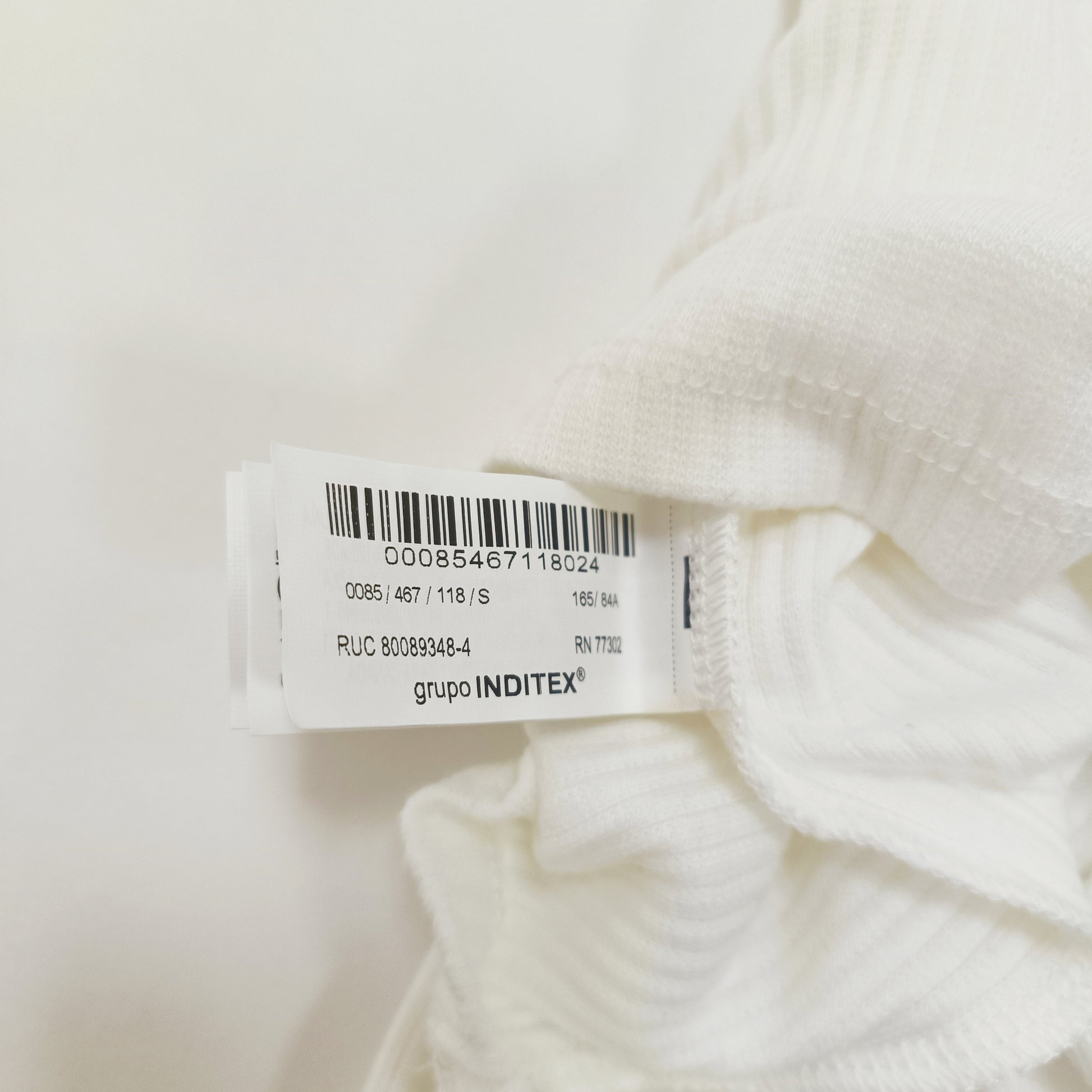 Cream Ribbed Sleeveless Mini Dress | Preloved