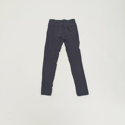 Black Mid Waist Skinny Leg Jeans Size Small | Preloved