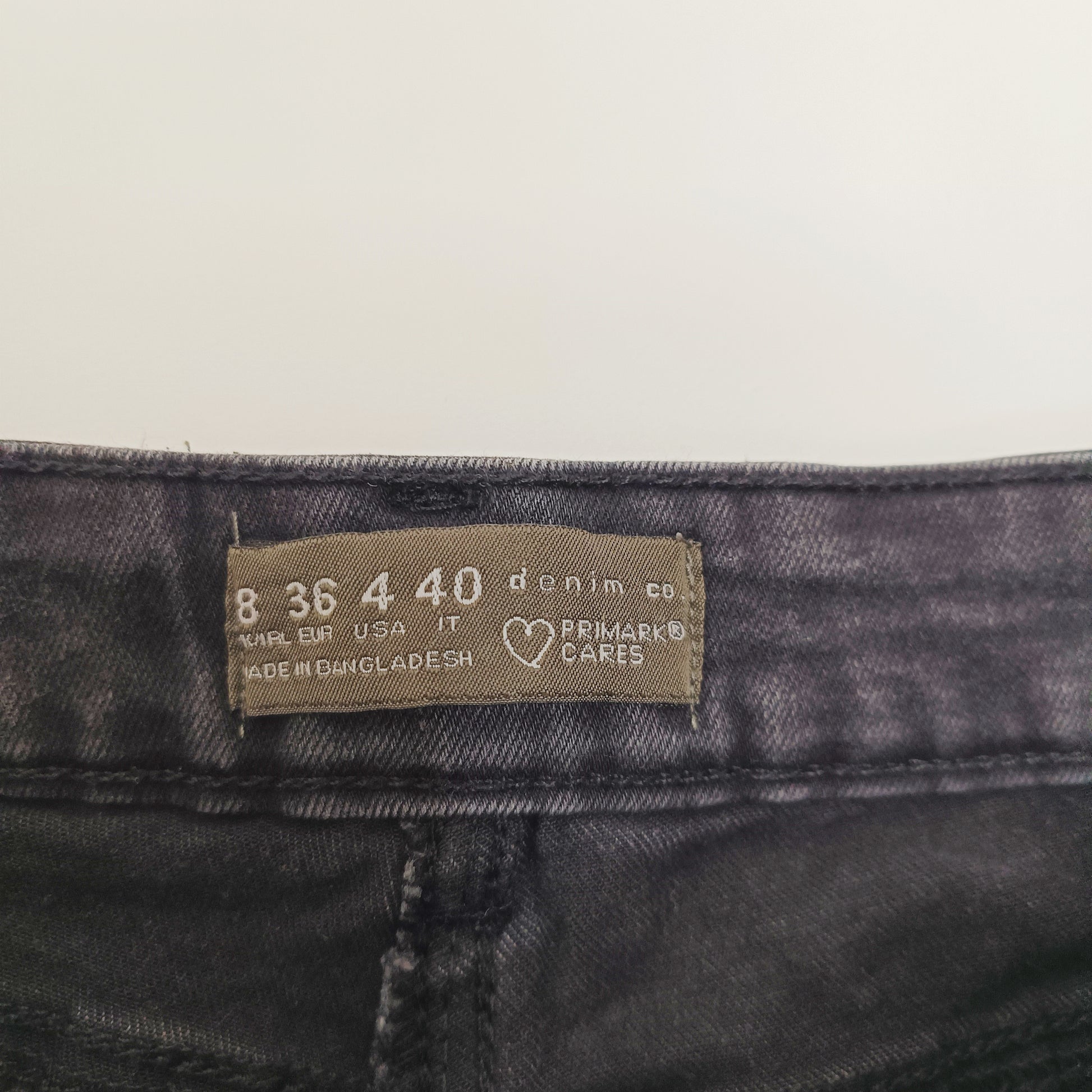 Black High Waist Skinny Leg Womens Jeans Size Small | Preloved