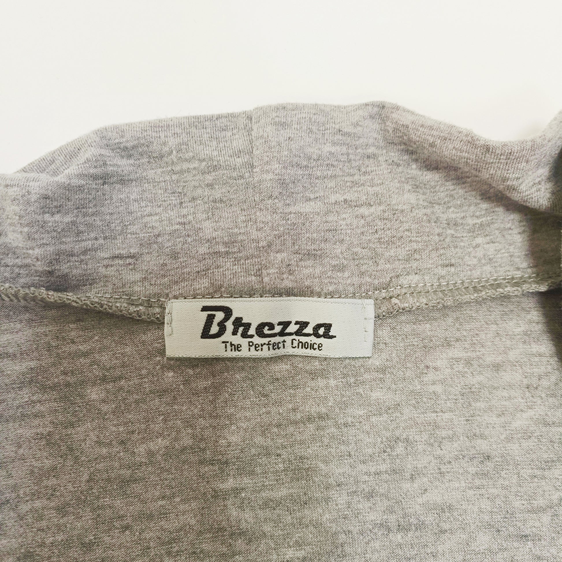 Grey Maxi Length Jersey Cardigan Size Large | Preloved