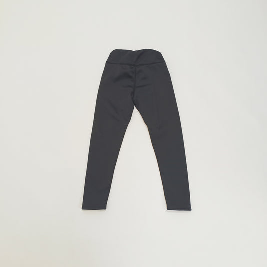Black Fleece Lined Leggings Size Extra Large | Preloved