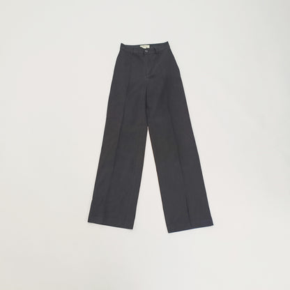 Black High Waist Wide Leg Trousers Size Small | Preloved