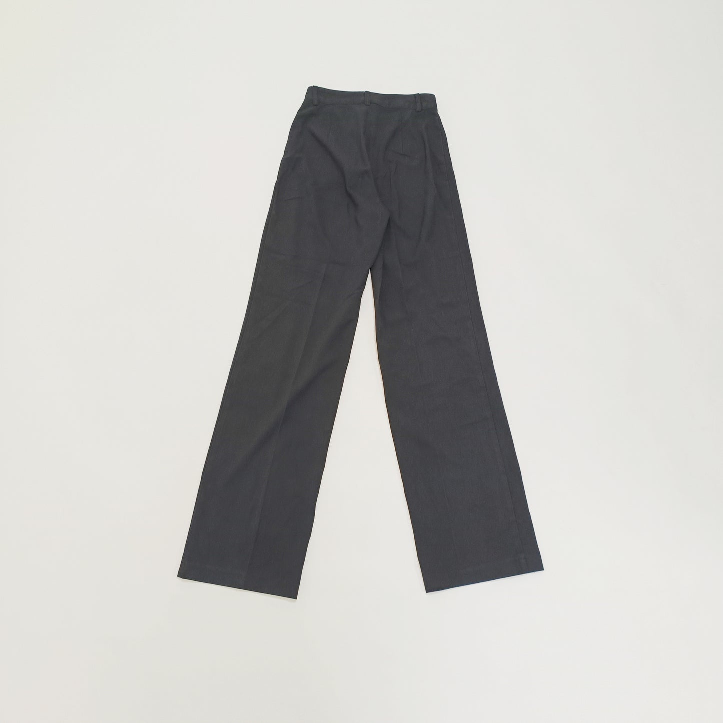 Black High Waist Wide Leg Trousers Size Small | Preloved