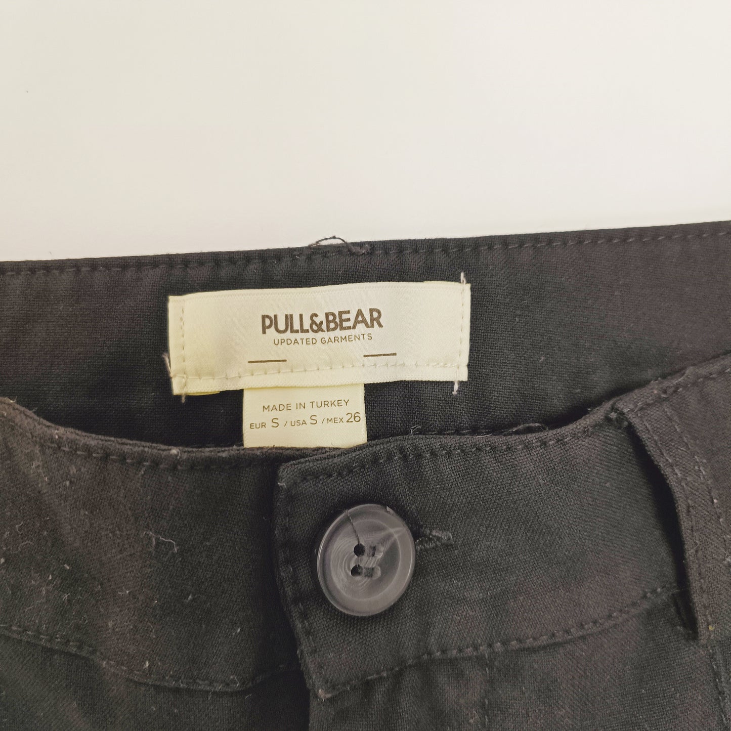 Black High Waist Wide Leg Trousers Size Small | Preloved