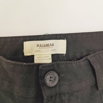 Black High Waist Wide Leg Trousers Size Small | Preloved