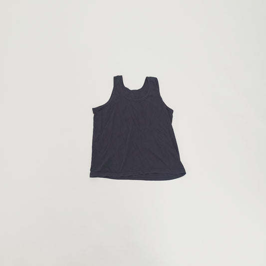 Black Sleeveless Vest Top Size Small | Preloved
