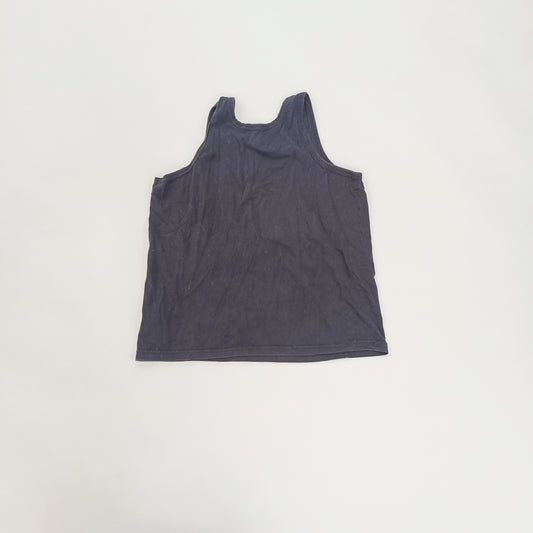 Black Sleeveless Vest Top Size Small | Preloved