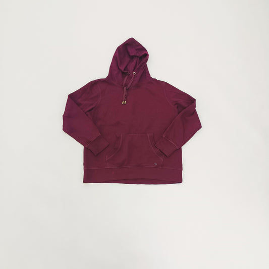 Purple Drawstring Pullover Hoodie Size Medium | Preloved