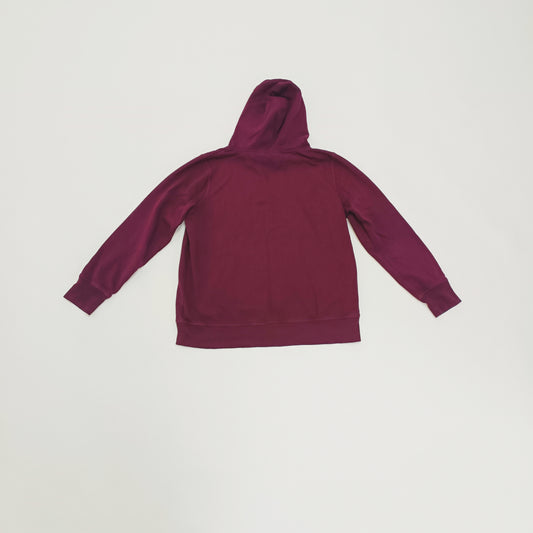 Purple Drawstring Pullover Hoodie Size Medium | Preloved