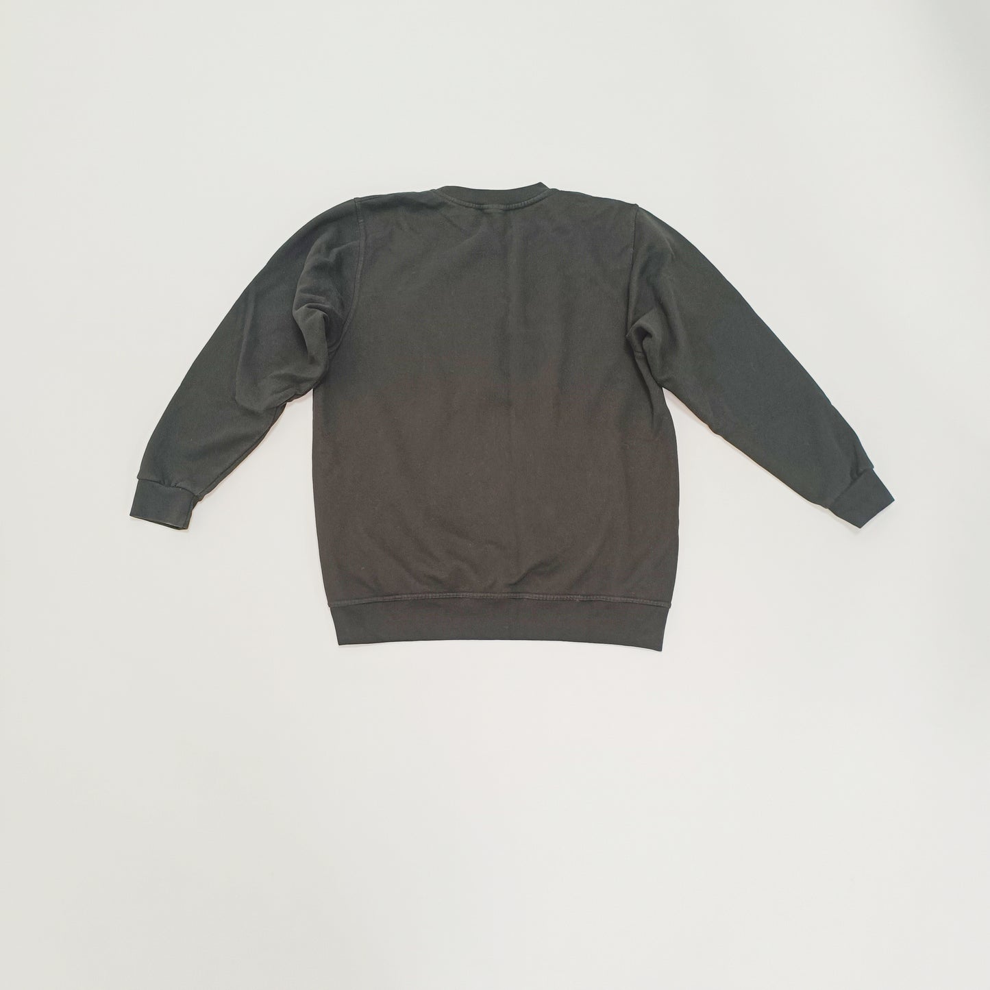 Black Graphic Print Womens Sweater Size Medium | Preloved