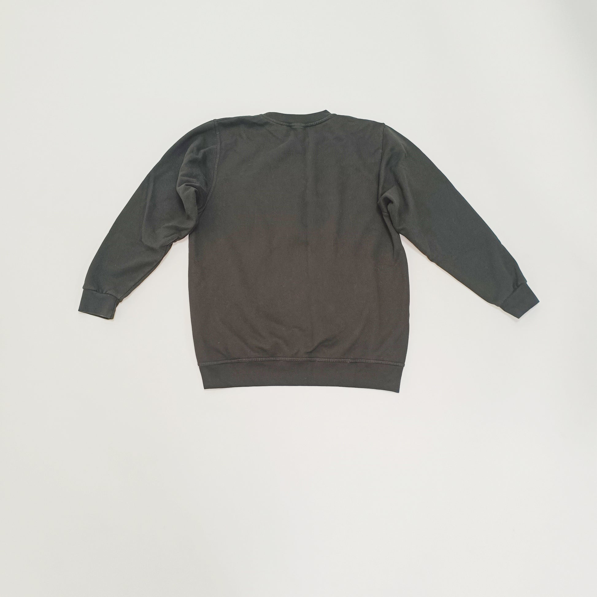 Black Graphic Print Womens Sweater Size Medium | Preloved