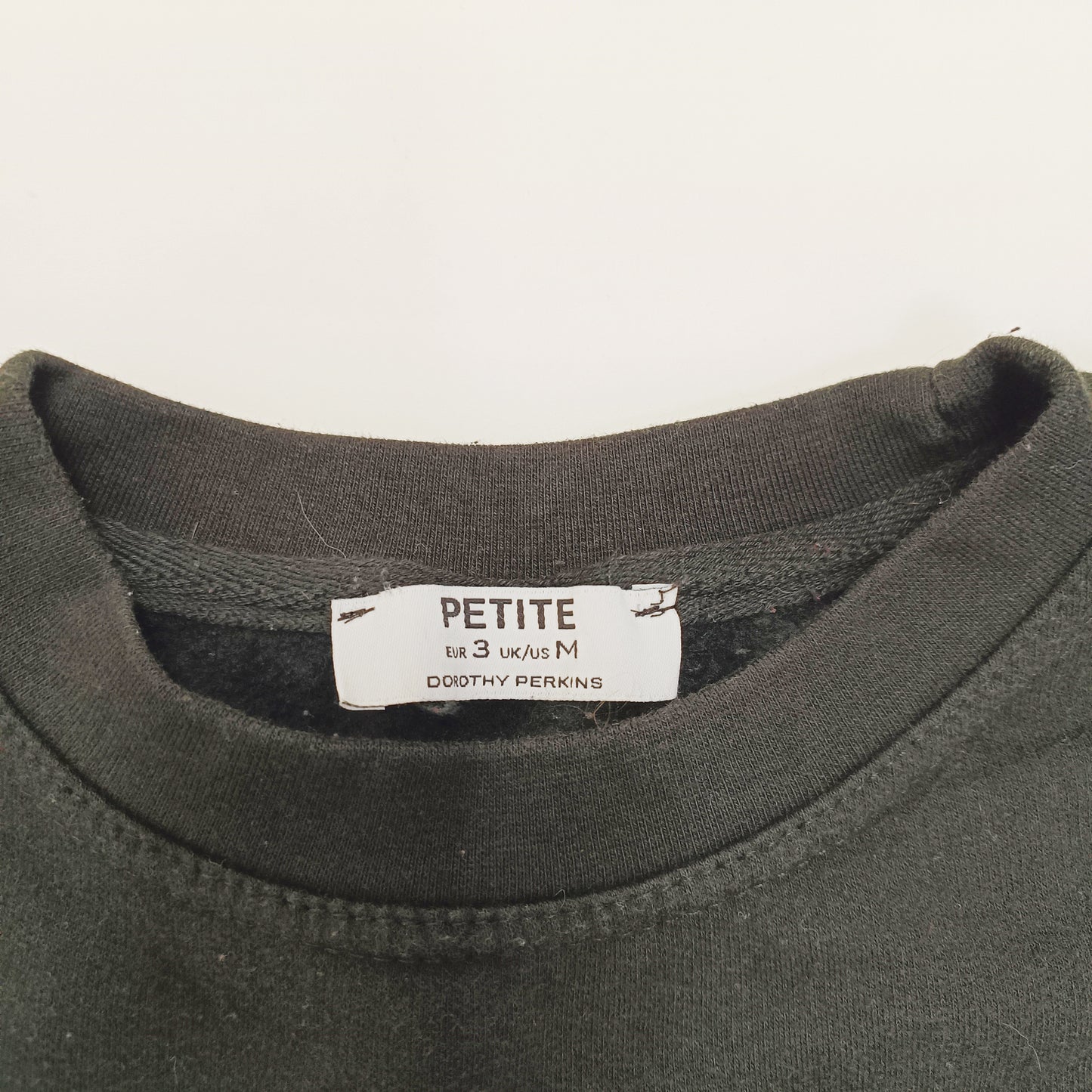 Black Graphic Print Womens Sweater Size Medium | Preloved