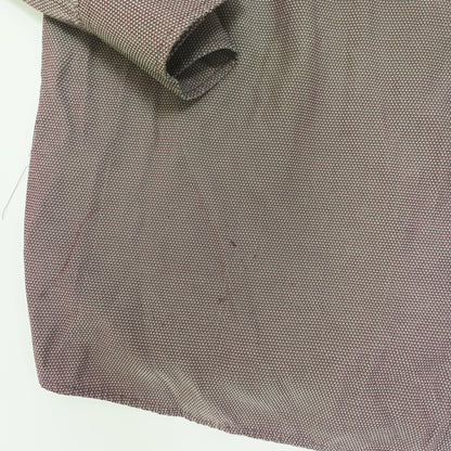 Purple Geometric Printed Long Sleeve Mens Shirt Size Extra Large | Preloved