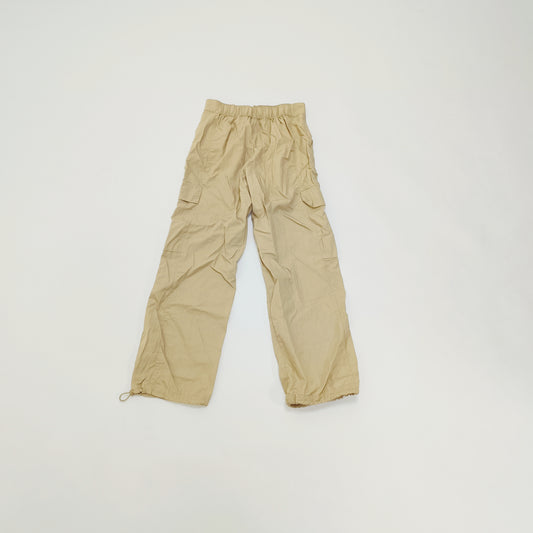 Beige High Waist Cargo Pants With Ankle Toggles Size Small | Preloved