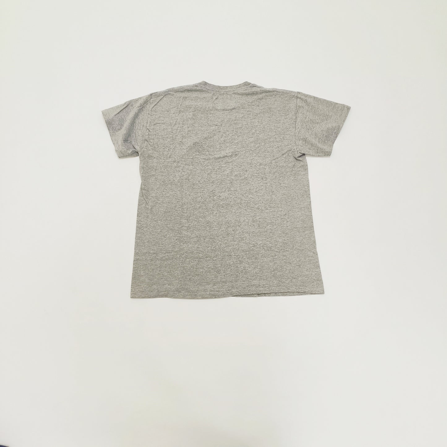 Light Grey Short Sleeve Boxy Fit Womens T-Shirt Size Small | Preloved