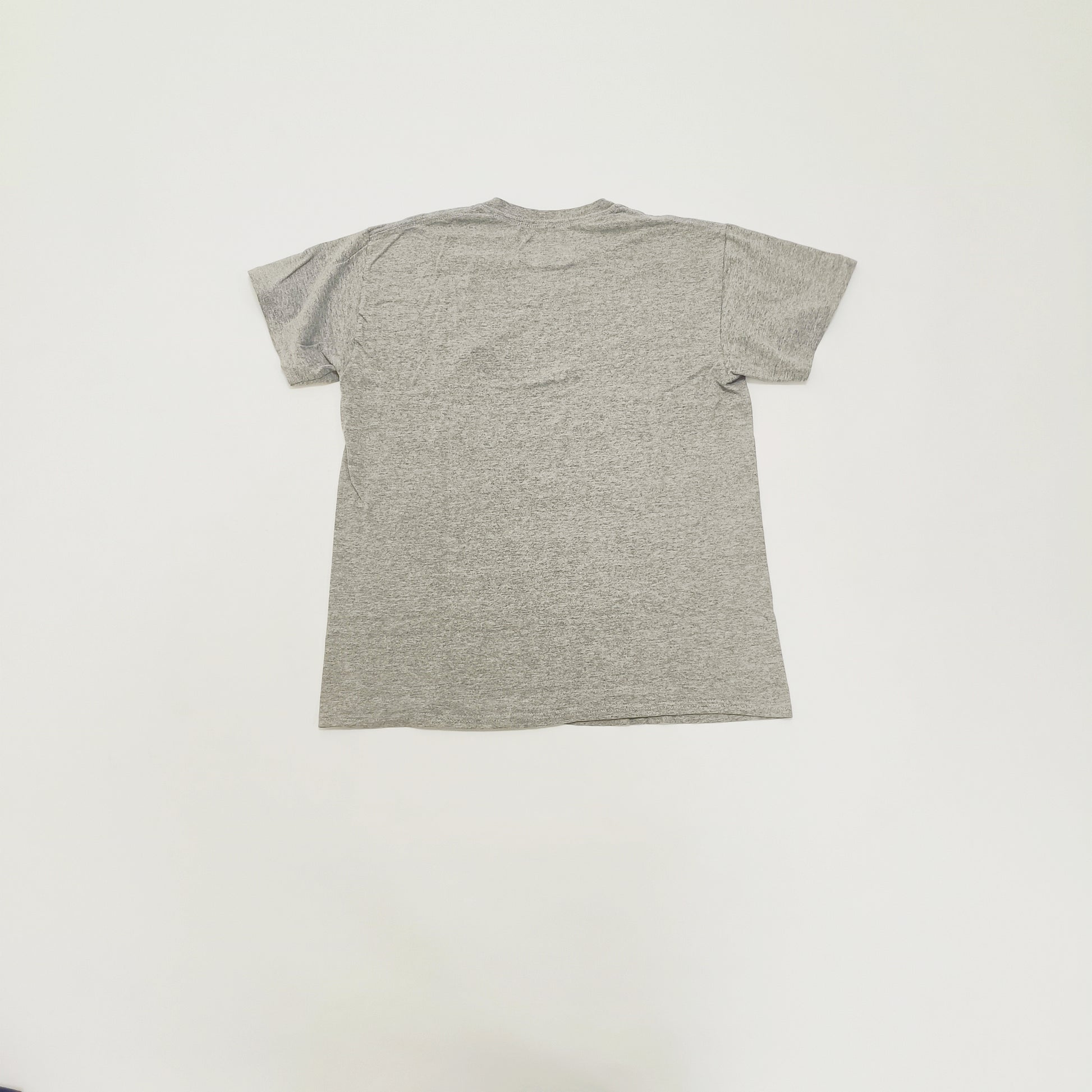 Light Grey Short Sleeve Boxy Fit Womens T-Shirt Size Small | Preloved