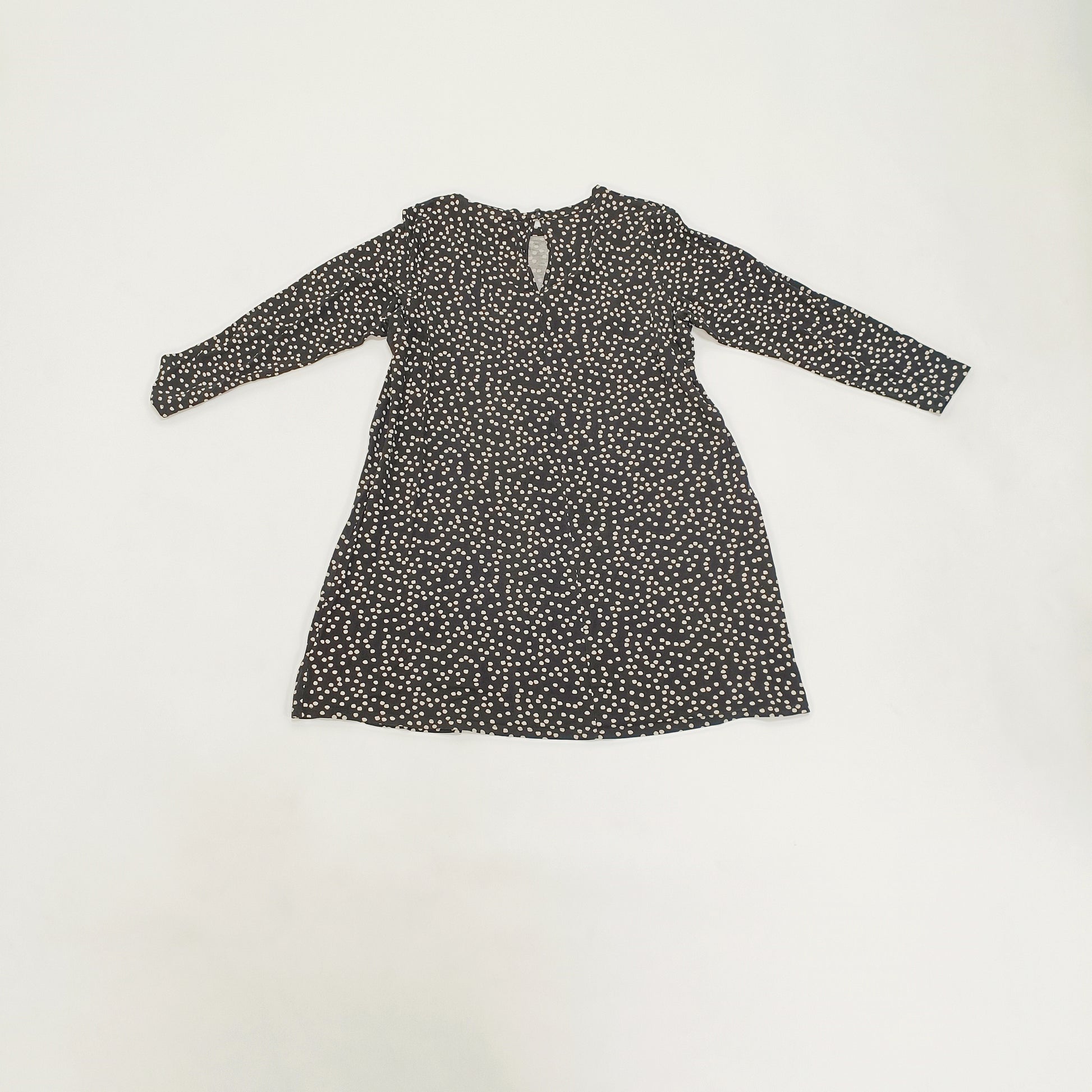 Polka Dot Flared Mini Dress Size Extra Large | Preloved