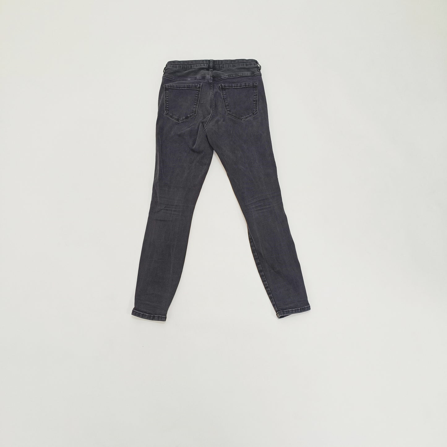 Black Skinny Fit Womens Jeans Size Medium | Preloved
