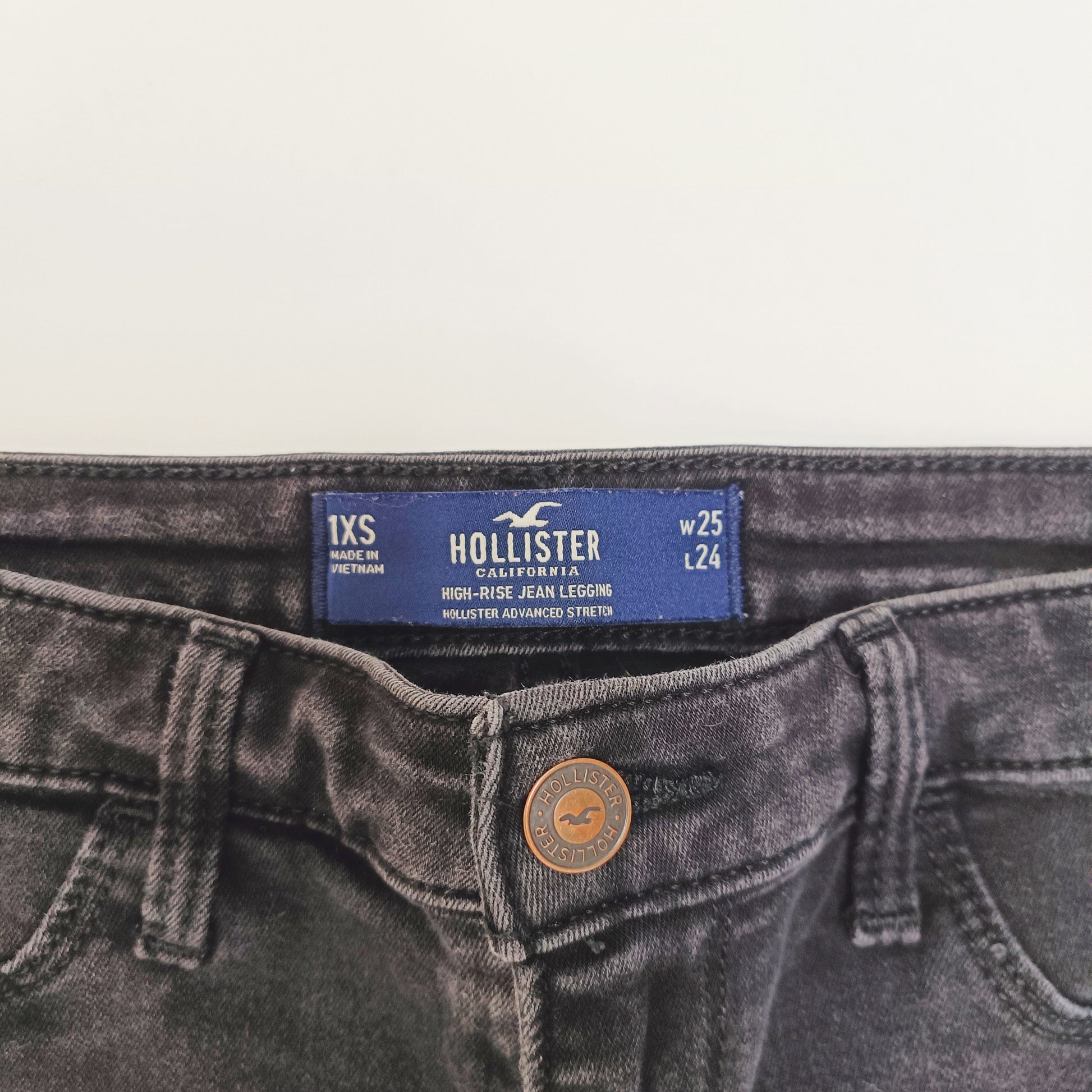 Black Skinny Fit Womens Jeans Size Extra Small | Preloved