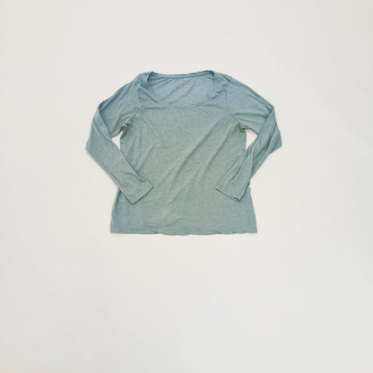 Light Blue Long Sleeve T-Shirt Size Extra Large | Preloved